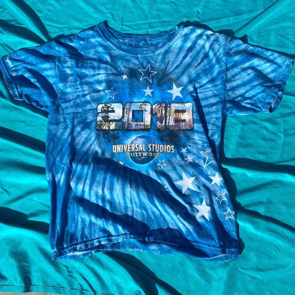 Xtra Small, Blue, 2018 Universal Studios shirt